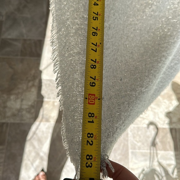 PRIMARK long gray textured slightly tassled 100% Dublin, Ireland scarf - Picture 7 of 7